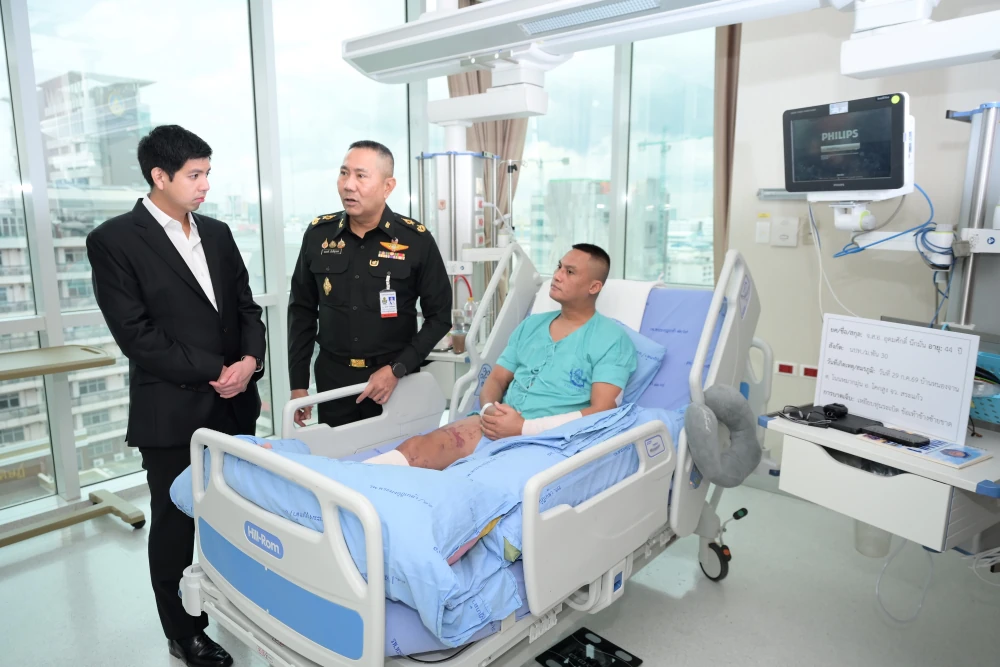 GULF Reinforces THB 100 Million Fund to Honor Thailand’s Defenders Provides THB 2 Million to Soldiers Injured in the Line of Duty — photo 2