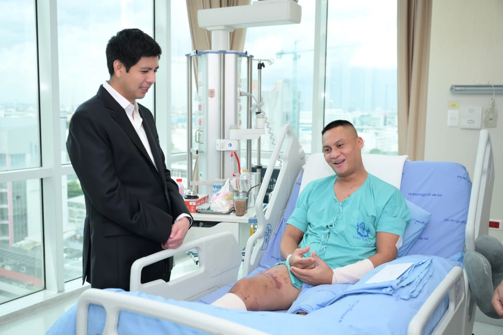GULF Reinforces THB 100 Million Fund to Honor Thailand’s Defenders Provides THB 2 Million to Soldiers Injured in the Line of Duty — photo 3